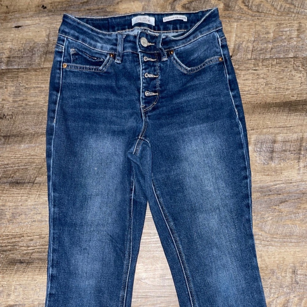 Royalty women high rise straight jeans size 8p